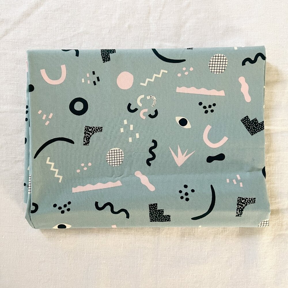 1.3 yd - Ruby Star Society - Anagram - Mix It Up (Light Blue) - Fabric